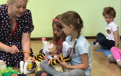 Nasze przedszkolaczki na pszczelim weselu!