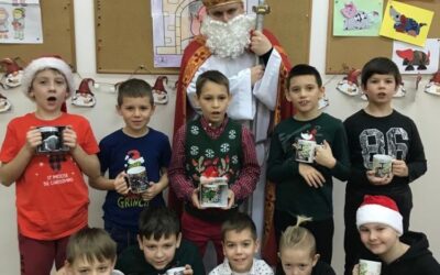 MIKOŁAJ ZAWITAŁ DO KLASY 3A
