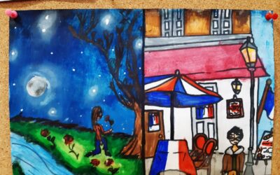 Wystawa ilustracji do utworów wieszczy – jedno z działań projektu czytelniczego „Mickiewicz kontra Słowacki”