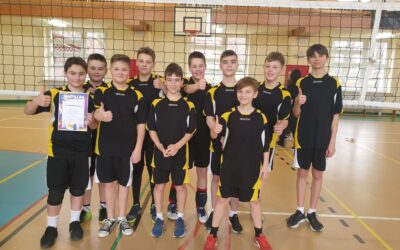 II MIEJSCE NASZYCH UCZNIÓW W FINALE PIŁKI SIATKOWEJ – MARZEC 2023 R.