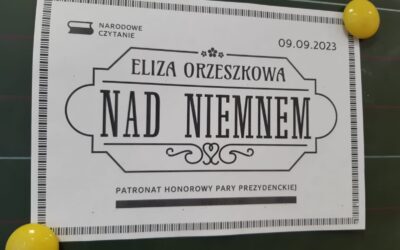 Narodowe Czytanie 2023. W tym roku „Nad Niemnem” Elizy Orzeszkowej.