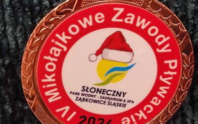 ZOSIA BOGUSŁAWSKA ZDOBYŁA DWA PIERWSZE MIEJSCA W ZAWODACH PŁYWACKICH – grudzień 2024